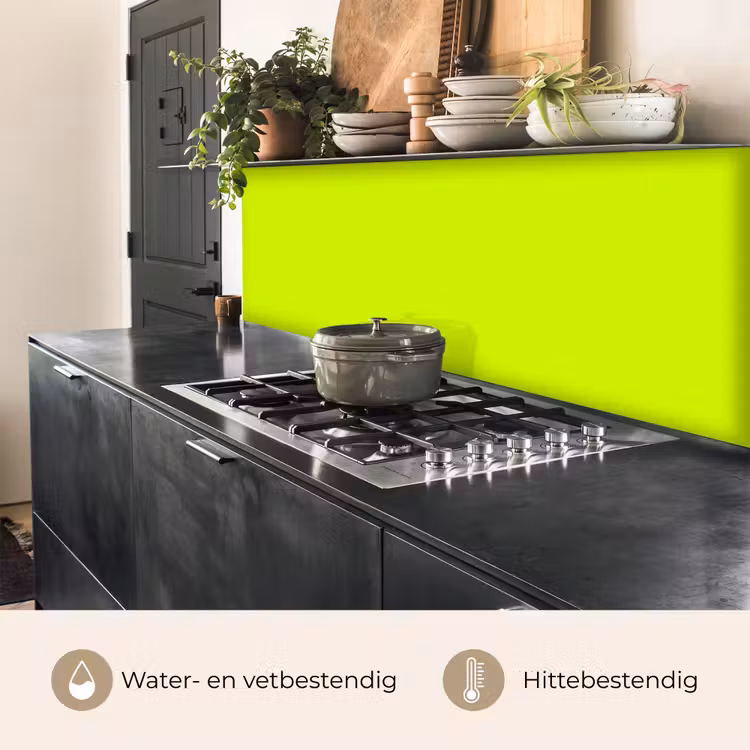 Keuken achterwand - Electric - Lemon - Geel — 5