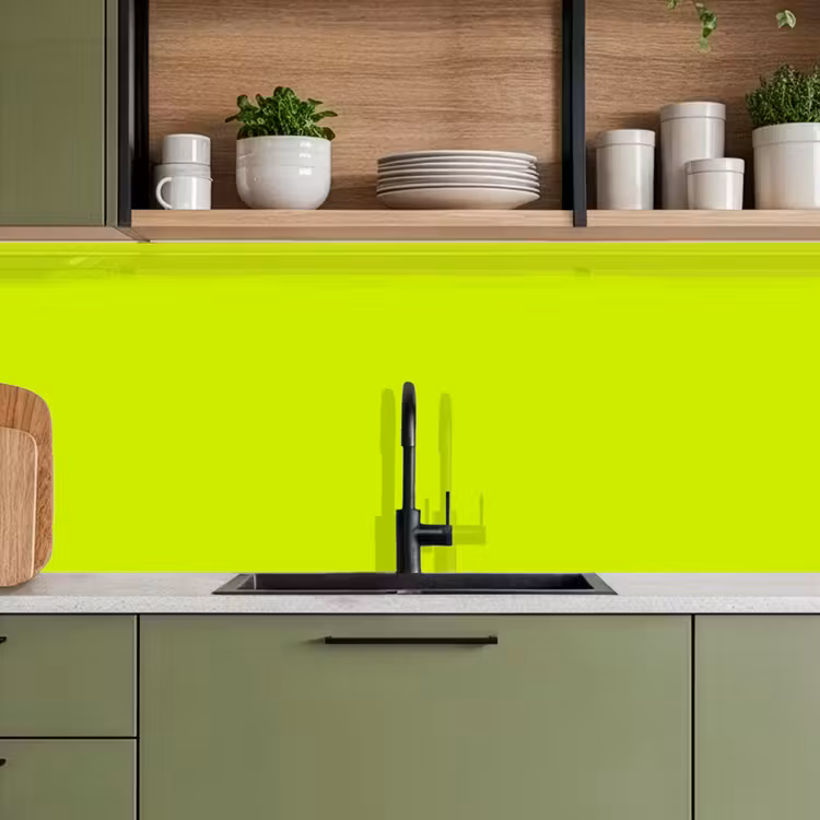 Keuken achterwand - Electric - Lemon - Geel — 8
