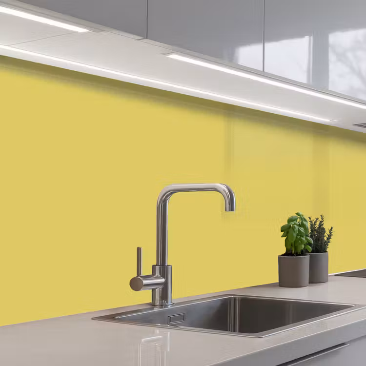 Keuken achterwand - Golden - Ochre - Geel — 2