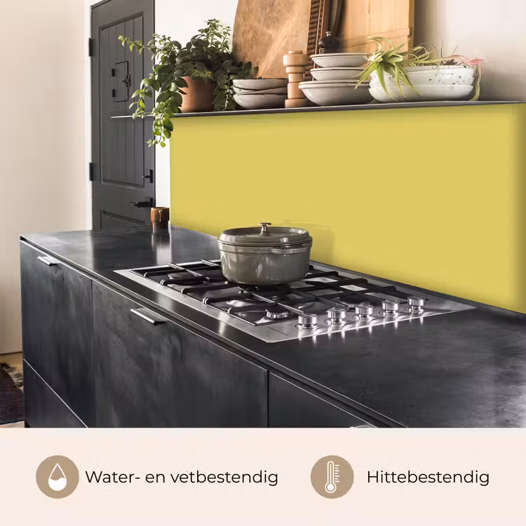 Keuken achterwand - Golden - Ochre - Geel — 5