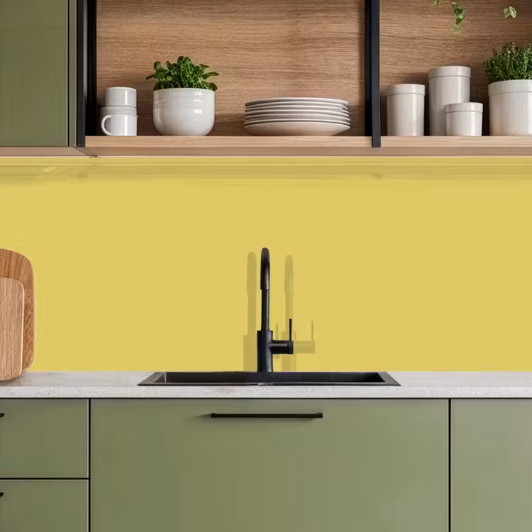 Keuken achterwand - Golden - Ochre - Geel — 8