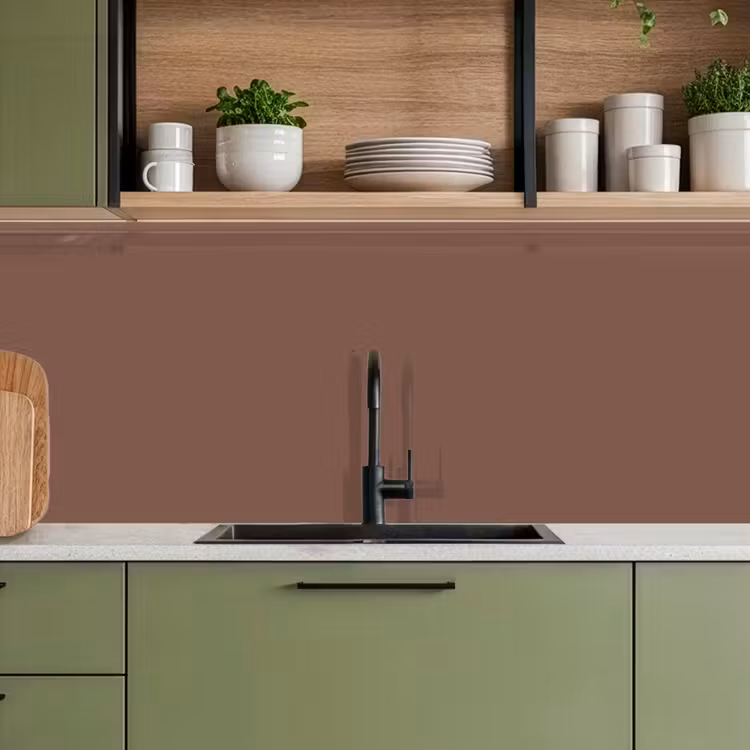 Keuken achterwand - Muted - Chestnut - Bruin — 8