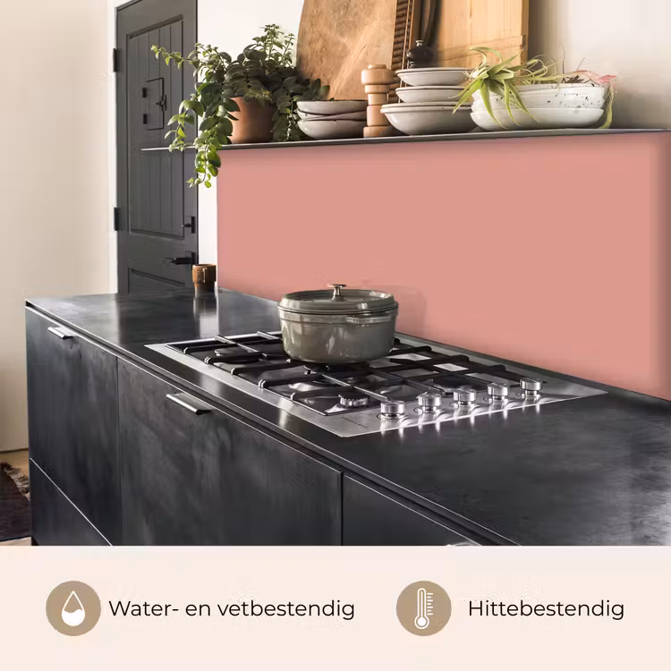 Keuken achterwand - Muted - Salmon - Koraal — 5