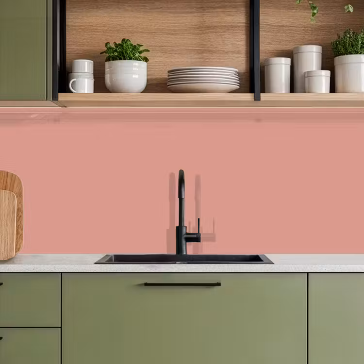 Keuken achterwand - Muted - Salmon - Koraal — 8