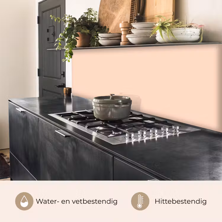 Keuken achterwand - Pale - Peach - Nude — 5