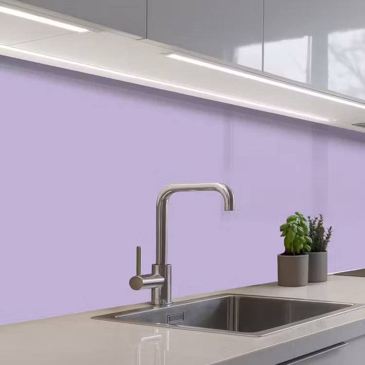 Keuken achterwand - Pastel - Lilac - Paars — 2