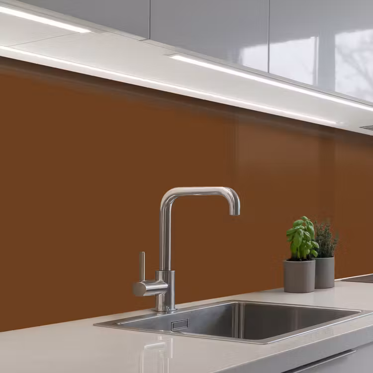 Keuken achterwand - Rich - Espresso - Bruin — 2