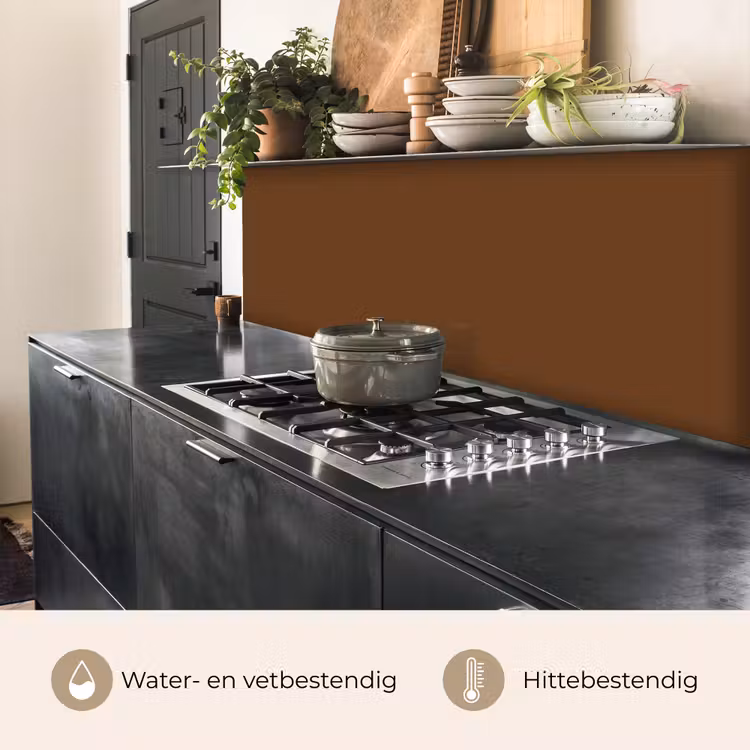 Keuken achterwand - Rich - Espresso - Bruin — 5