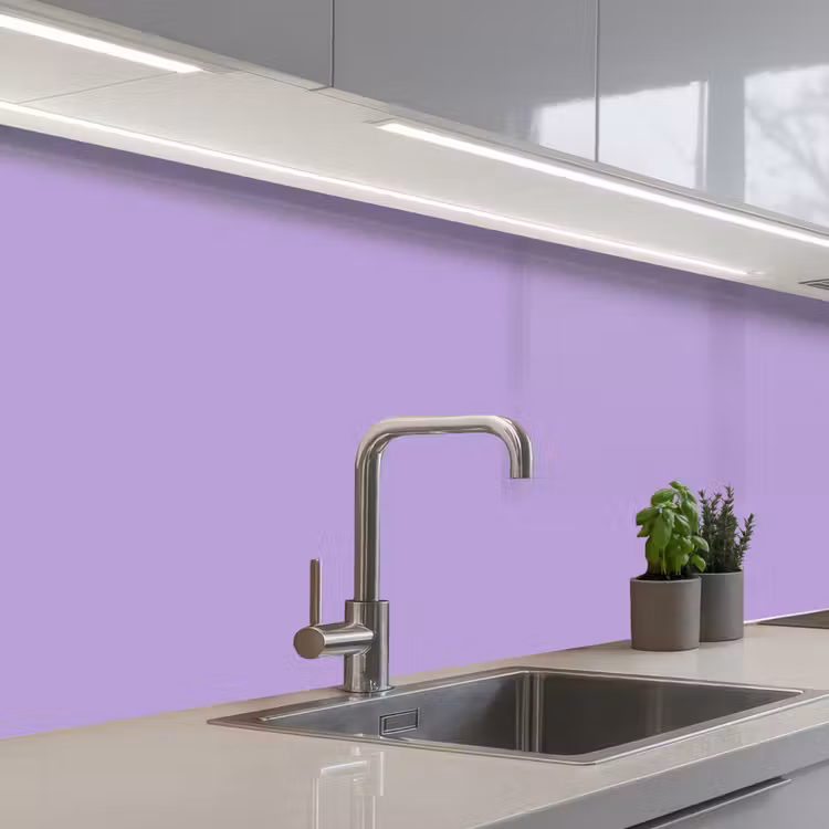 Keuken achterwand - Soft - Lavender - Paars — 2