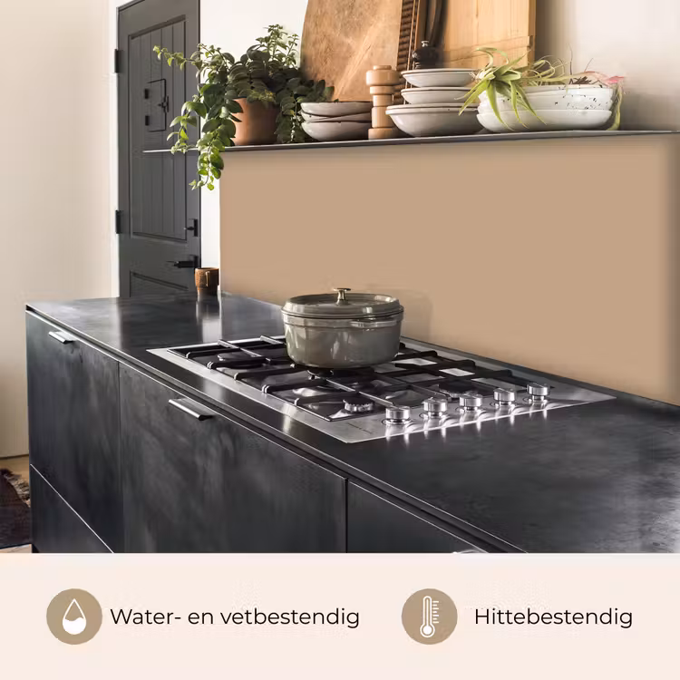 Keuken achterwand - Soft - Taupe - Bruin — 5