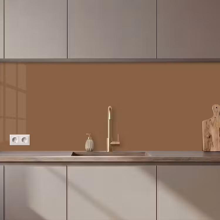 Keuken achterwand - Soft - Walnut - Bruin — 1