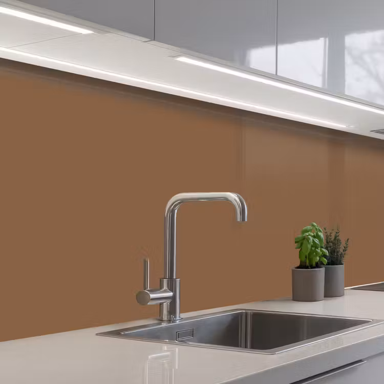 Keuken achterwand - Soft - Walnut - Bruin — 2