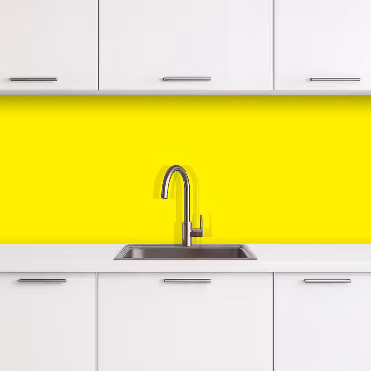 Keuken achterwand - Sunshine - Glow - Geel — 4