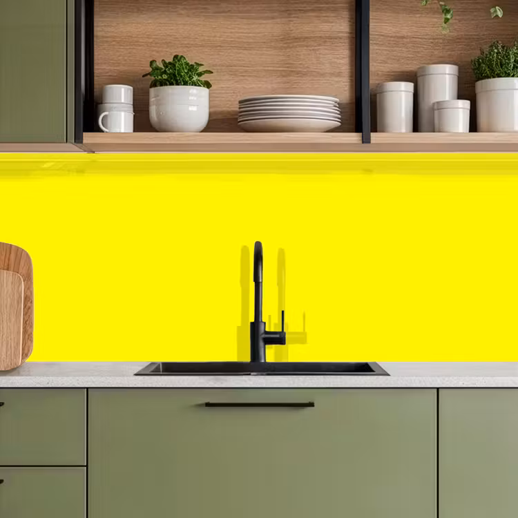 Keuken achterwand - Sunshine - Glow - Geel — 8