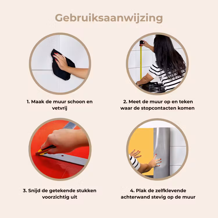 Keuken achterwand - Warm - Sand - Terracotta — 9
