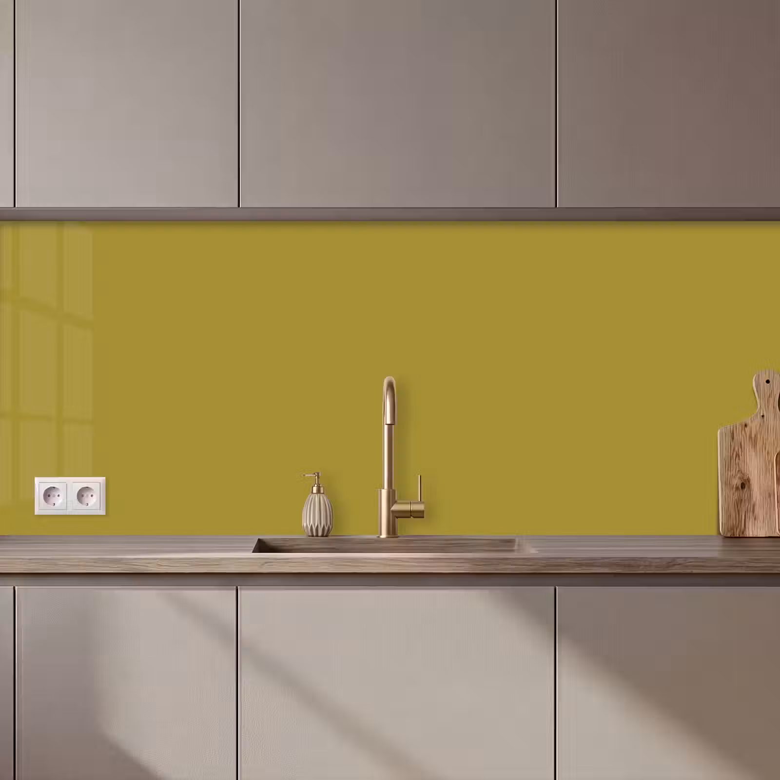 Keuken achterwand - Antique - Moss - Groen — 1