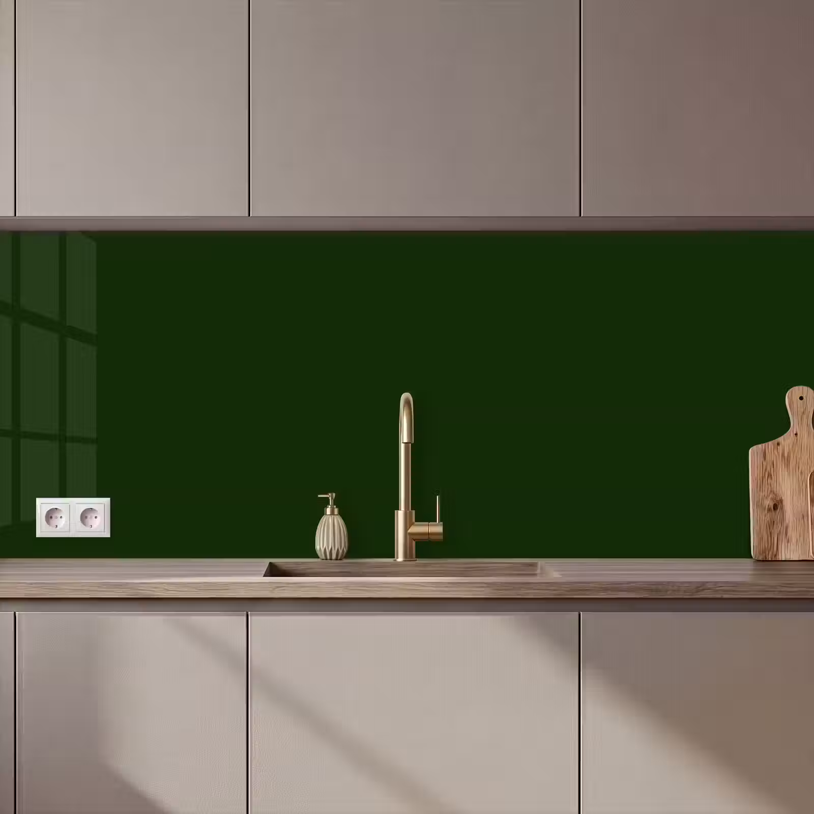 Keuken achterwand - Forest - Green - Groen — 1