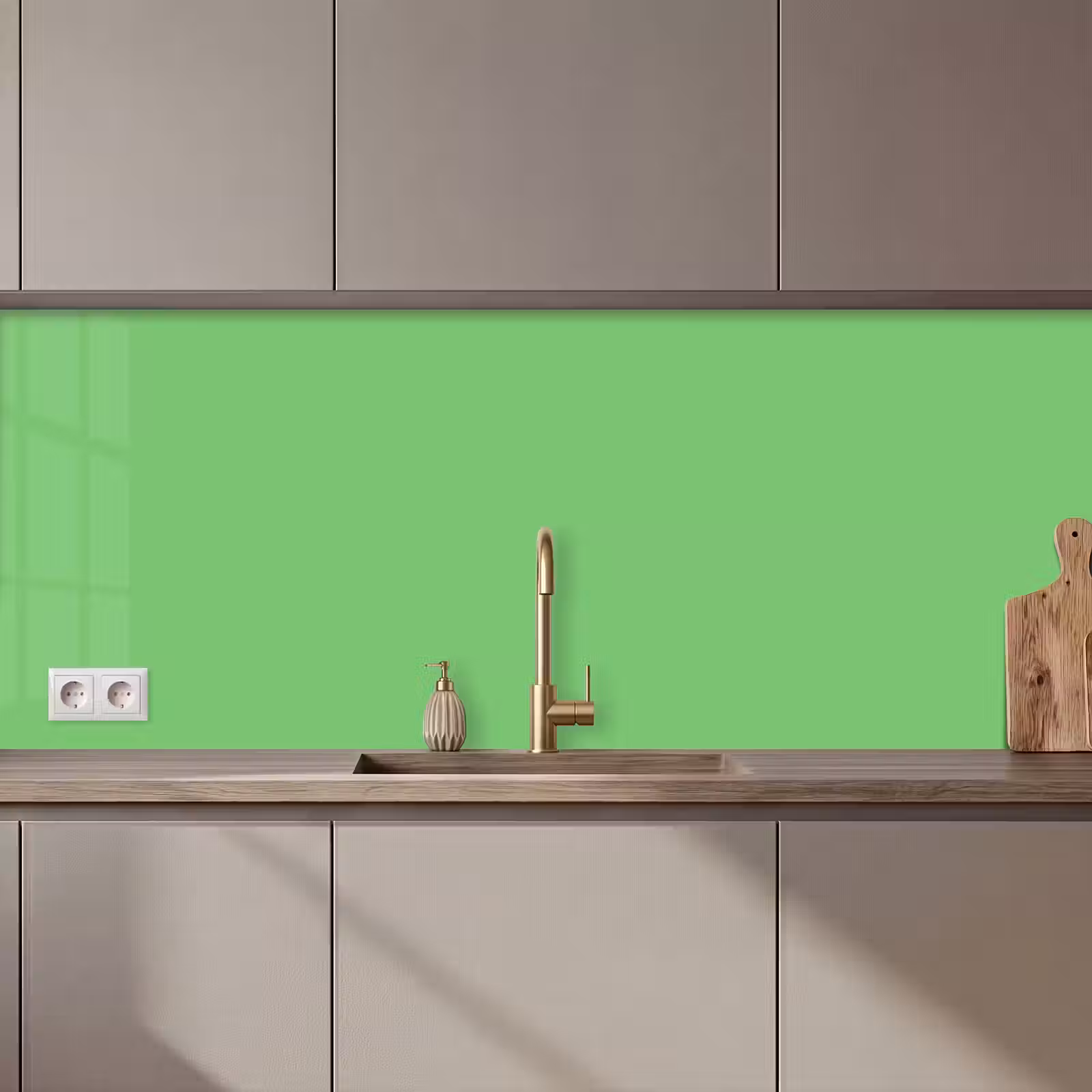 Keuken achterwand - Meadow - Green - Groen — 1