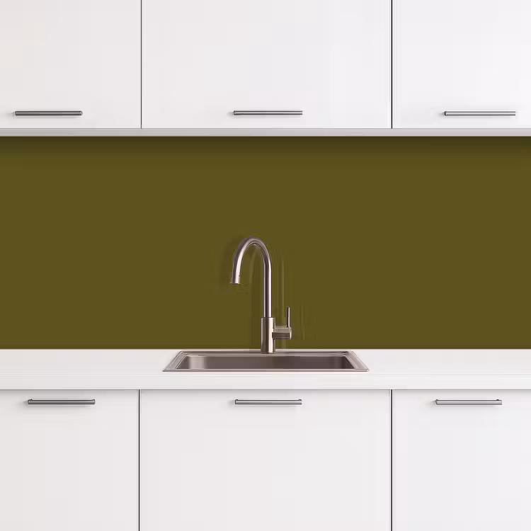 Keuken achterwand - Dark - Olive - Groen — 4
