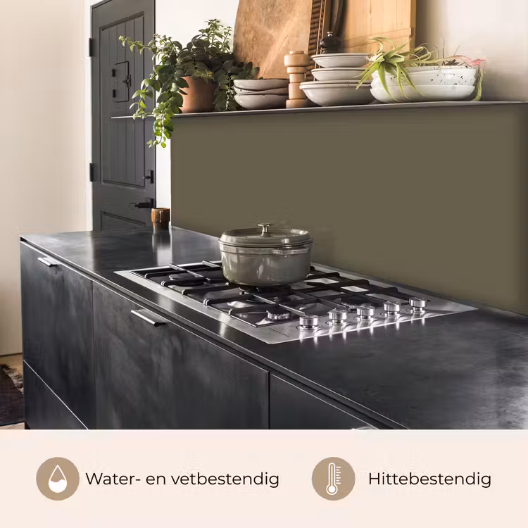 Keuken achterwand - Deep - Khaki - Groen — 5