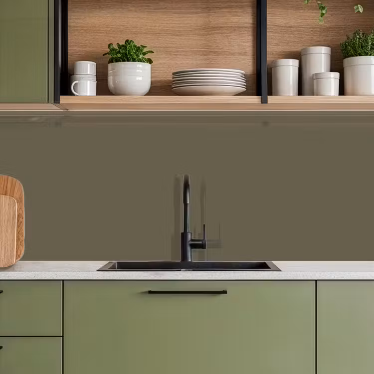 Keuken achterwand - Deep - Khaki - Groen — 8