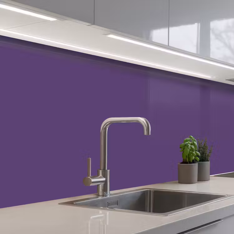 Keuken achterwand - Deep - Plum - Paars — 2