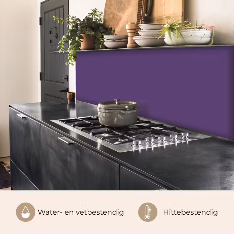 Keuken achterwand - Deep - Plum - Paars — 5
