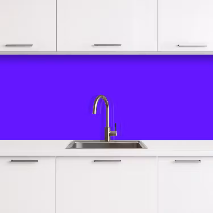 Keuken achterwand - Electric - Indigo - Paars — 4