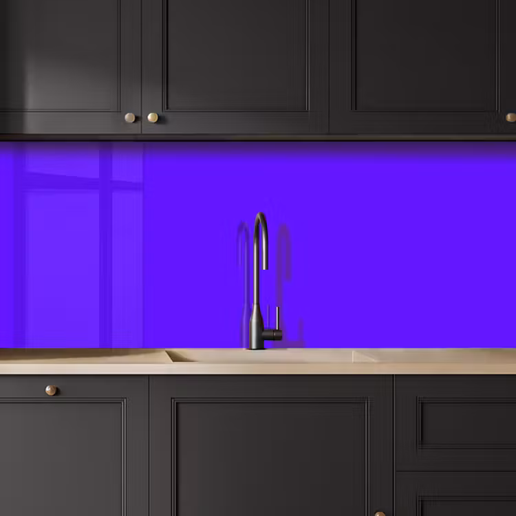Keuken achterwand - Electric - Indigo - Paars — 6