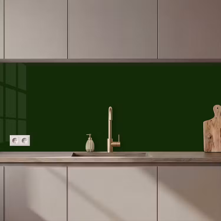 Keuken achterwand - Forest - Green - Groen — 1