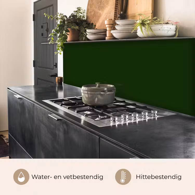Keuken achterwand - Forest - Green - Groen — 5