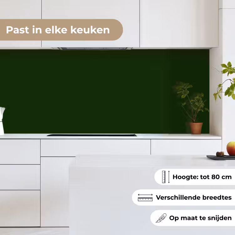 Keuken achterwand - Forest - Green - Groen — 7