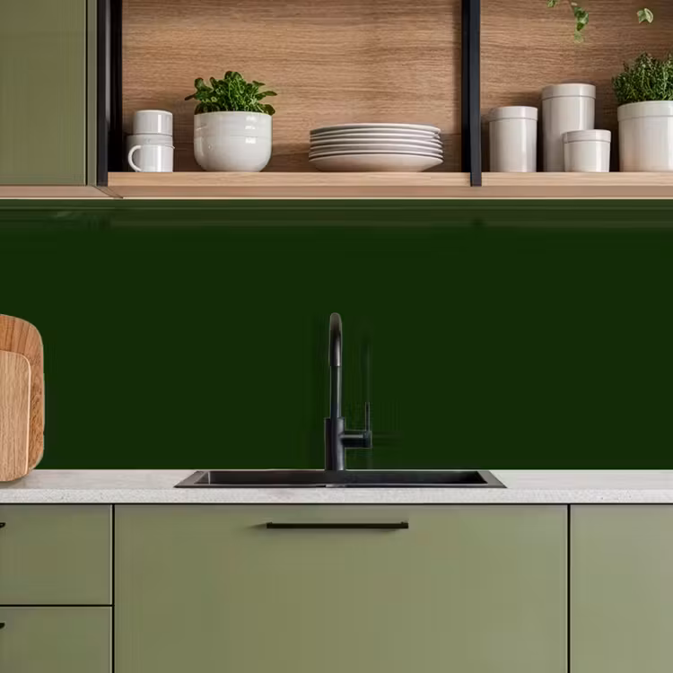 Keuken achterwand - Forest - Green - Groen — 8