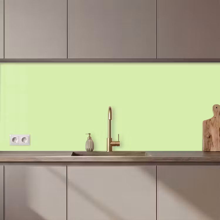 Keuken achterwand - Light - Lime - Groen — 1