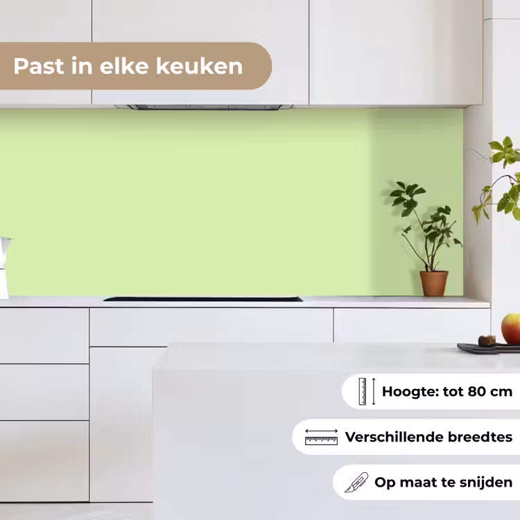 Keuken achterwand - Light - Lime - Groen — 7
