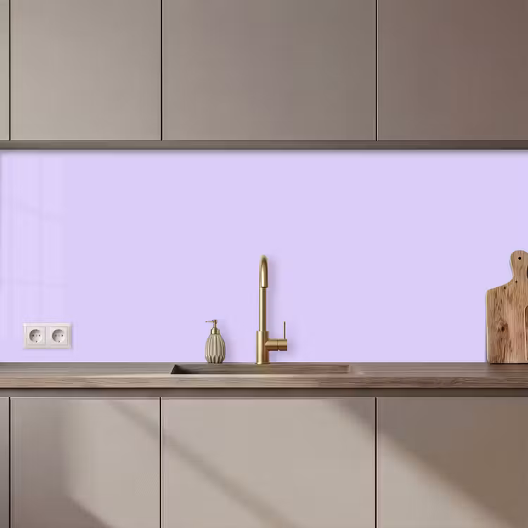 Keuken achterwand - Light - Orchid - Paars — 1