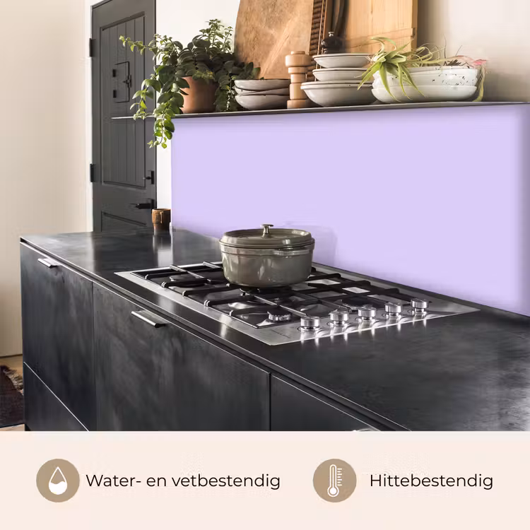 Keuken achterwand - Light - Orchid - Paars — 5