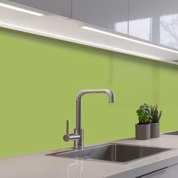 Keuken achterwand - Lime - Glow - Groen — 2