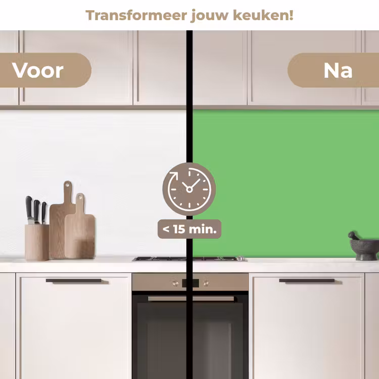 Keuken achterwand - Meadow - Green - Groen — 3