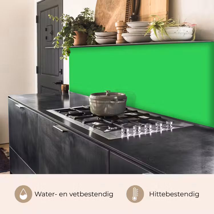 Keuken achterwand - Mint - Green - Groen — 5
