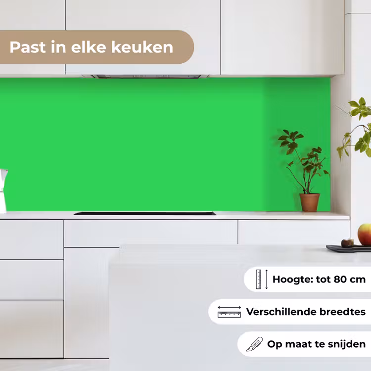 Keuken achterwand - Mint - Green - Groen — 7
