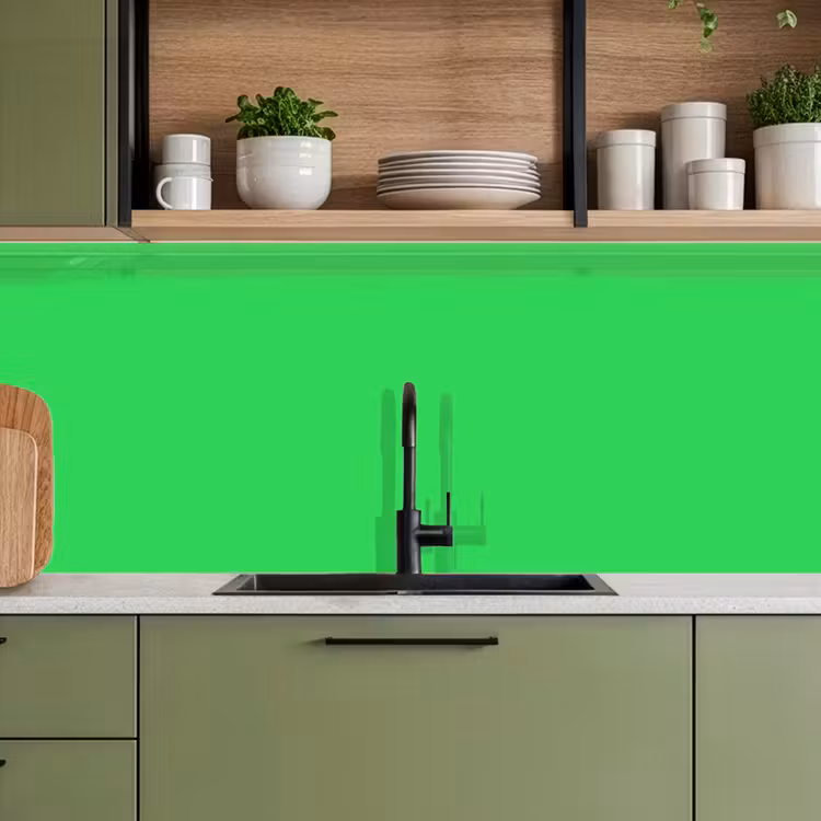 Keuken achterwand - Mint - Green - Groen — 8