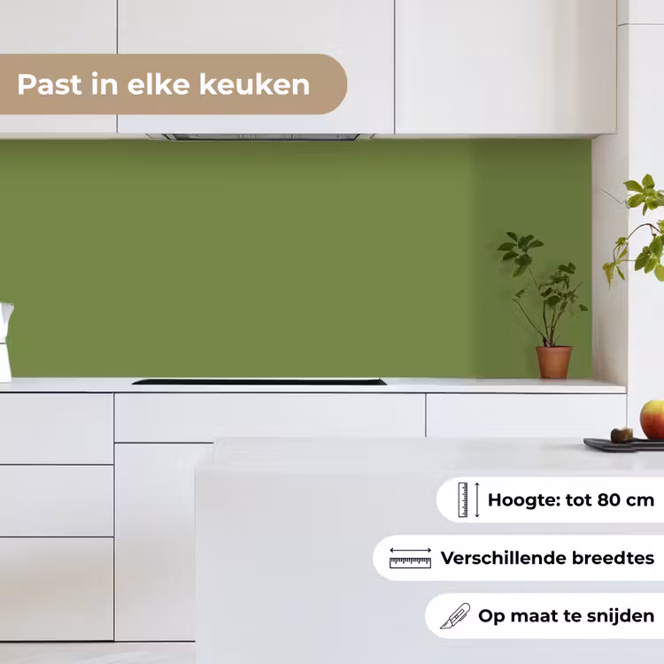 Keuken achterwand - Moss - Green - Groen — 7