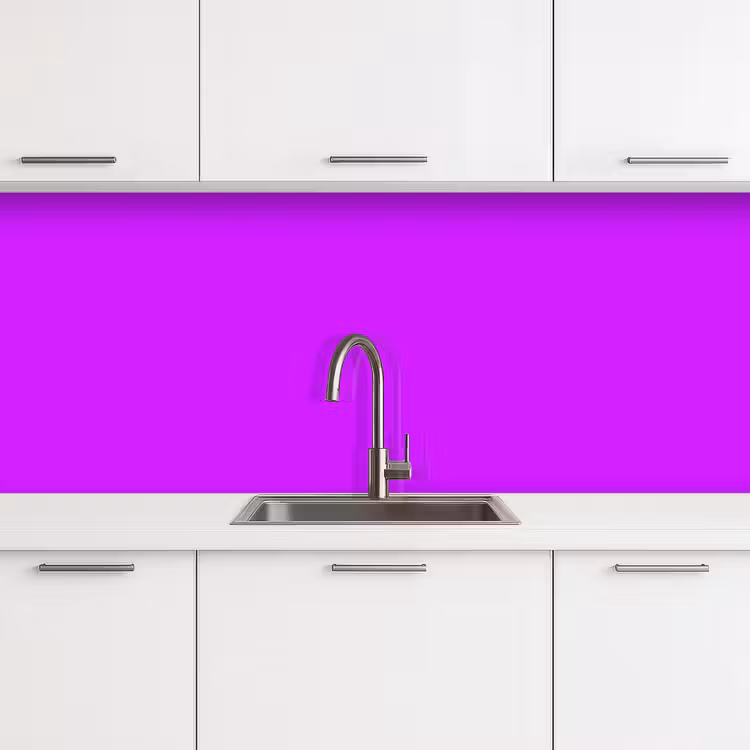Keuken achterwand - Neon - Orchid - Paars — 4