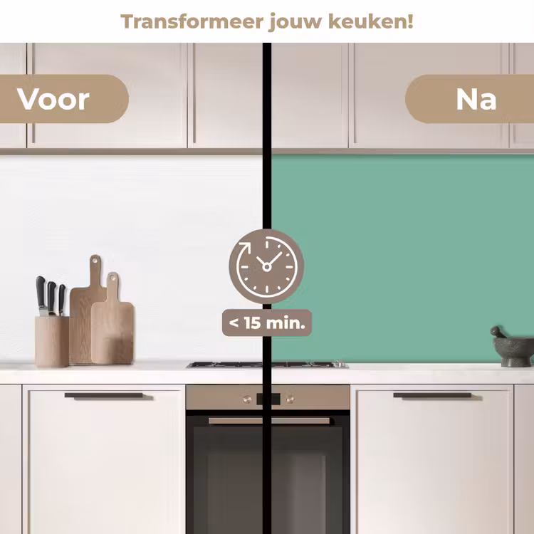 Keuken achterwand - Ocean - Jade - Groen — 3