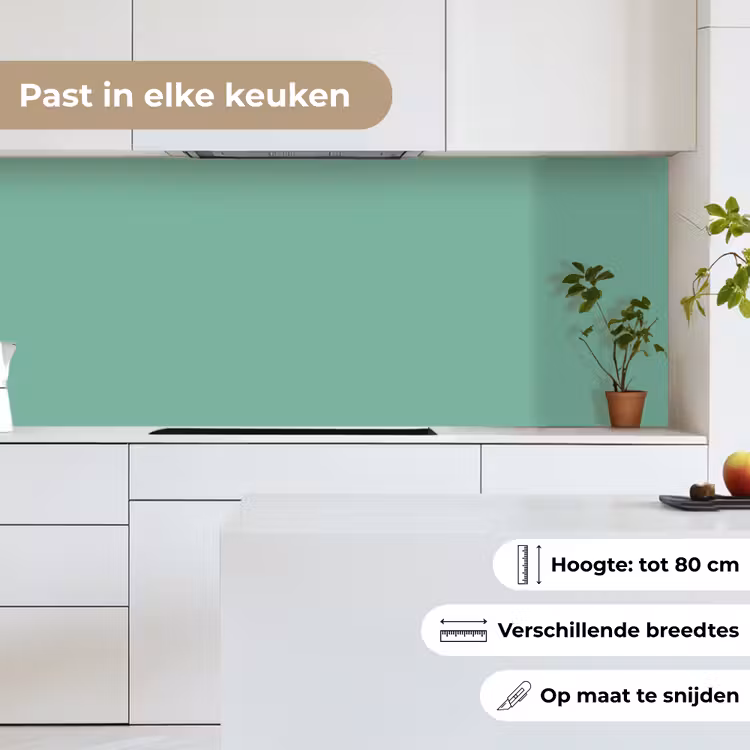 Keuken achterwand - Ocean - Jade - Groen — 7