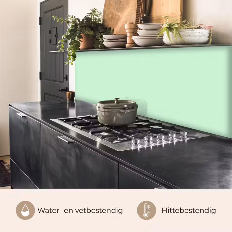 Keuken achterwand - Pale - Mint - Groen — 5