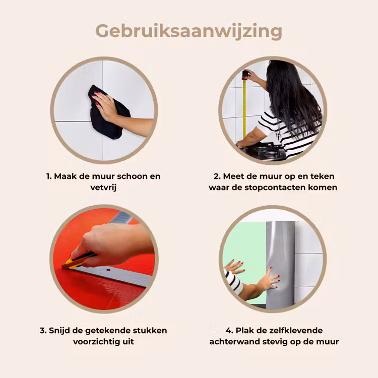 Keuken achterwand - Pale - Mint - Groen — 9