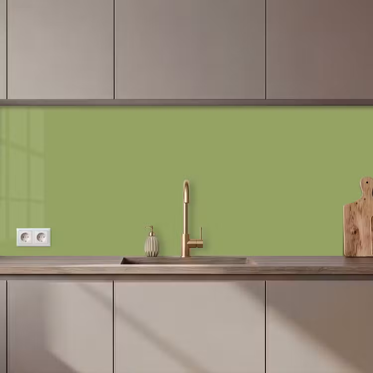 Keuken achterwand - Sage - Green - Groen — 1
