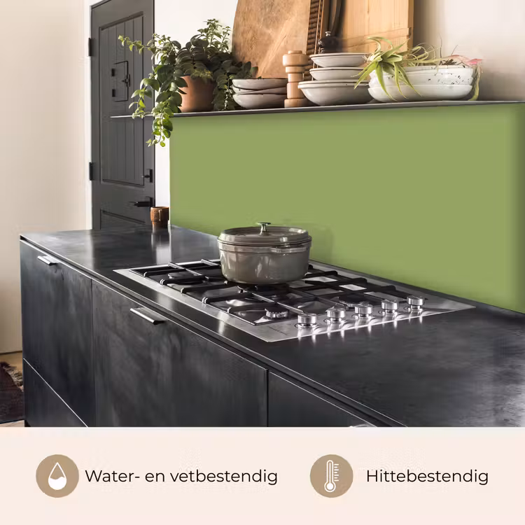 Keuken achterwand - Sage - Green - Groen — 5